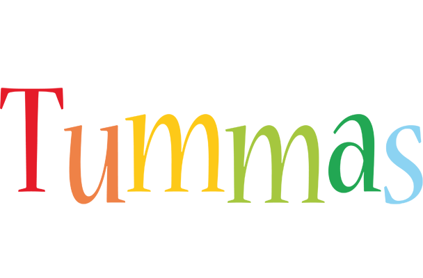 Tummas birthday logo