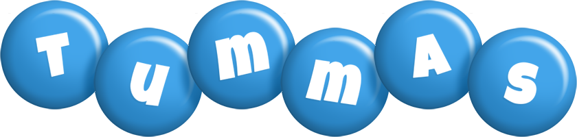 Tummas candy-blue logo