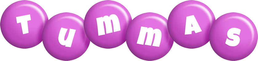Tummas candy-purple logo