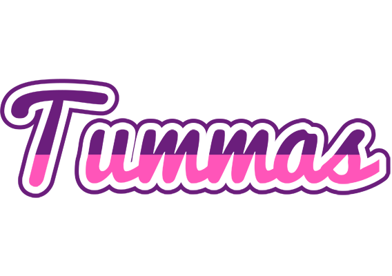 Tummas cheerful logo