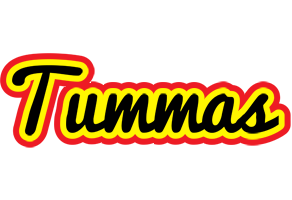 Tummas flaming logo