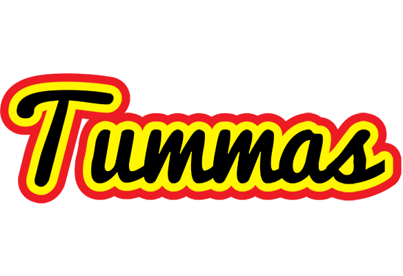 Tummas flaming logo