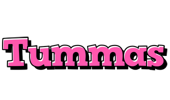 Tummas girlish logo