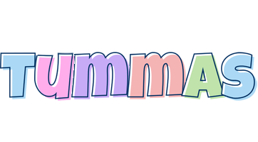 Tummas pastel logo
