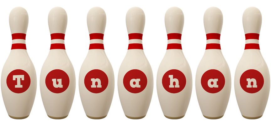 Tunahan bowling-pin logo