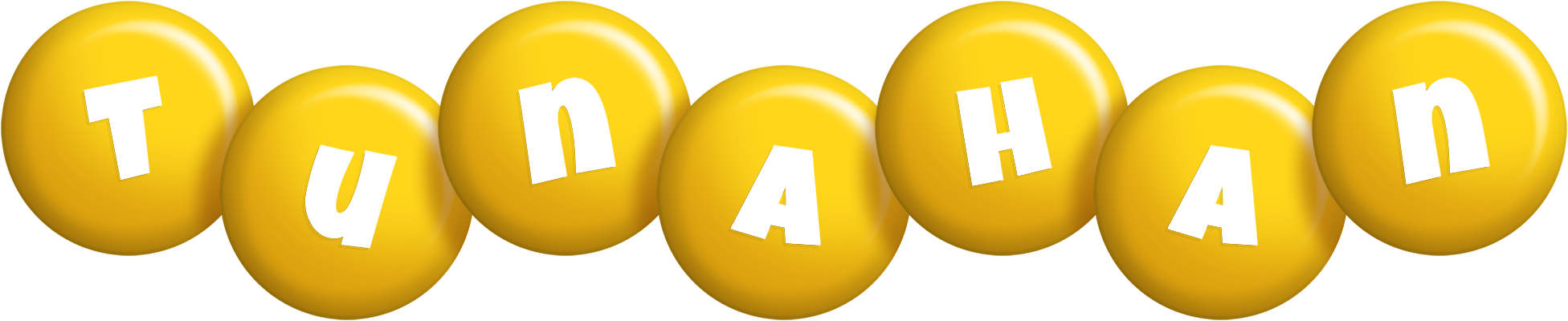Tunahan candy-yellow logo
