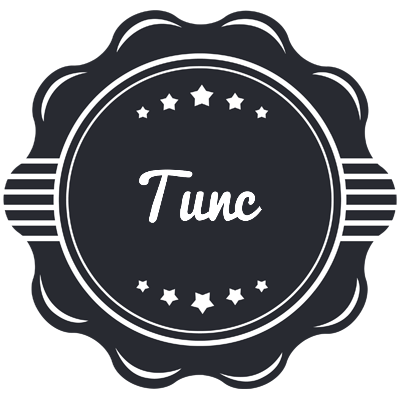 Tunc badge logo