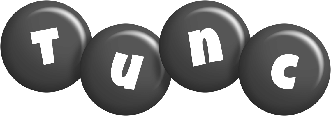 Tunc candy-black logo