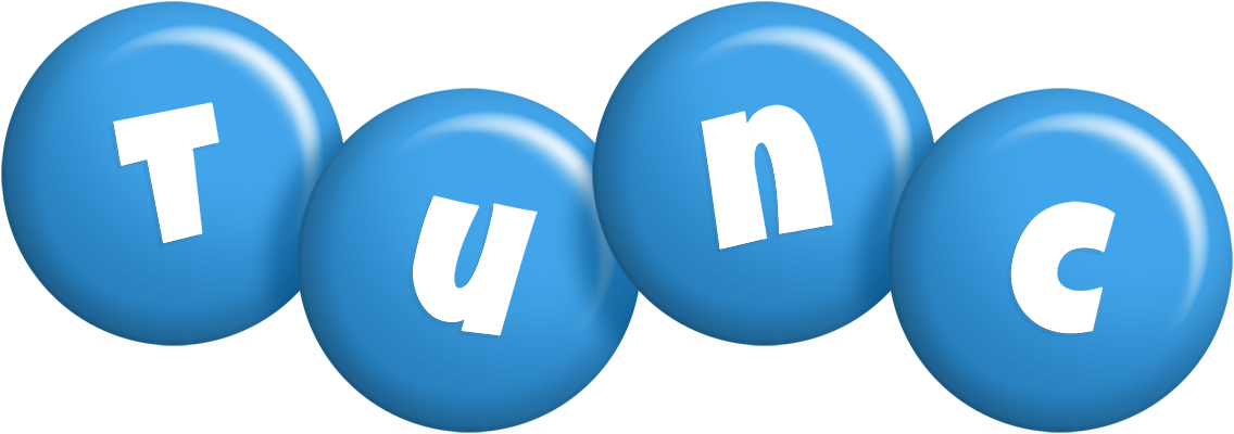 Tunc candy-blue logo