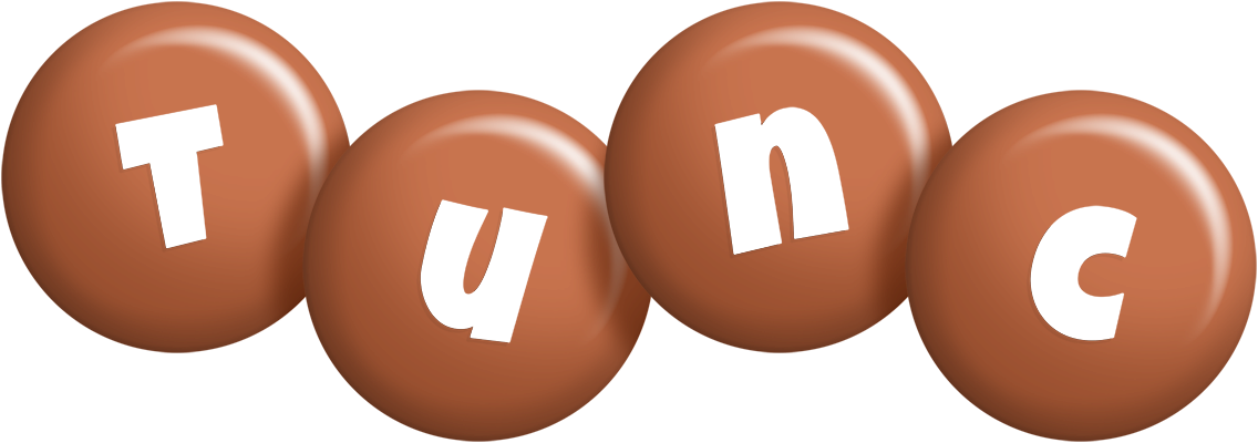 Tunc candy-brown logo