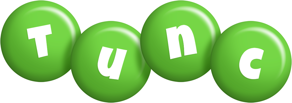 Tunc candy-green logo