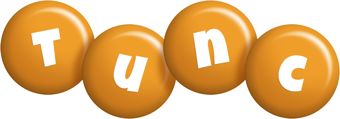 Tunc candy-orange logo