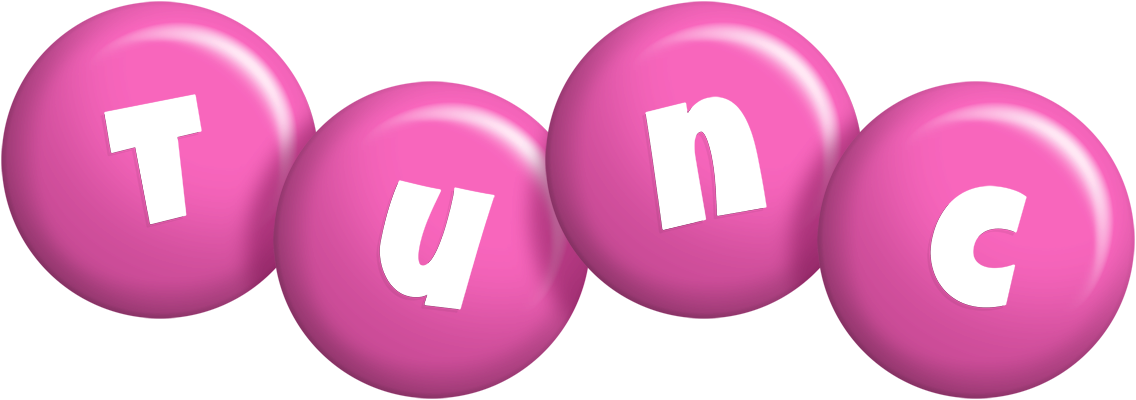 Tunc candy-pink logo