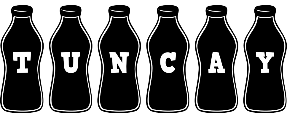Tuncay bottle logo