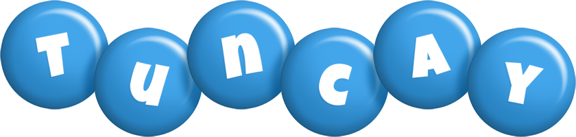 Tuncay candy-blue logo