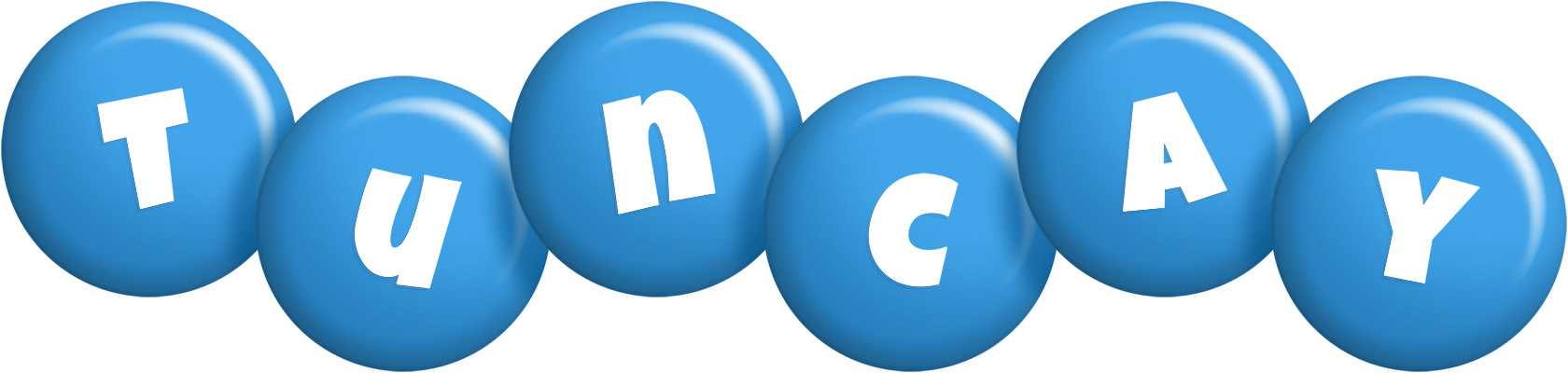 Tuncay candy-blue logo