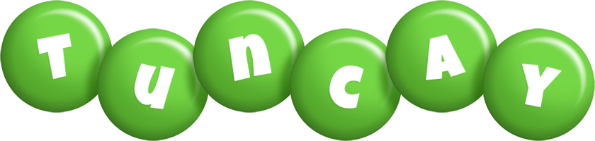 Tuncay candy-green logo