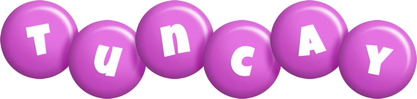 Tuncay candy-purple logo