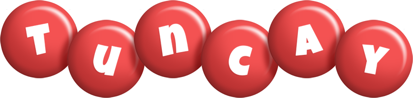Tuncay candy-red logo