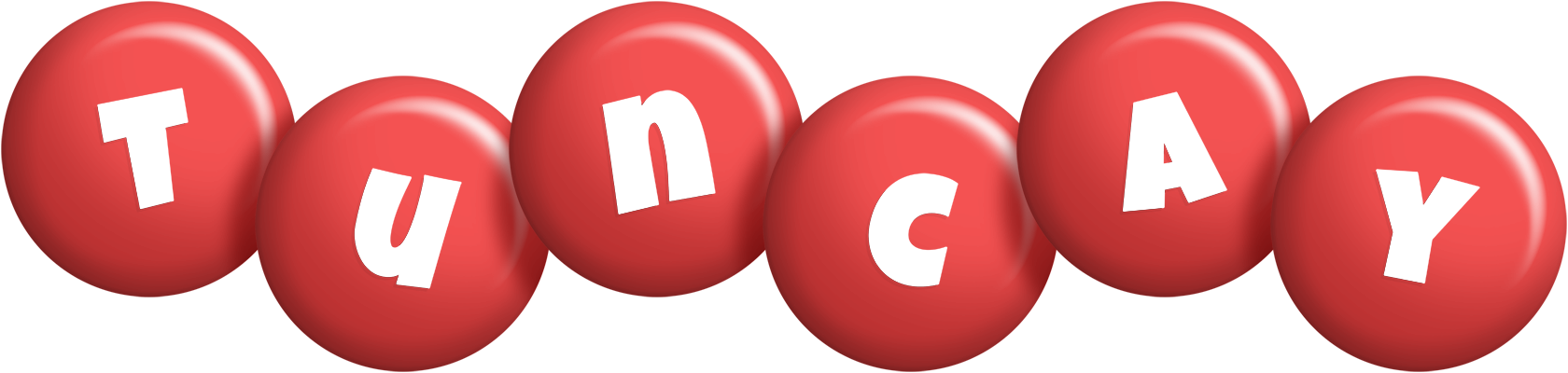 Tuncay candy-red logo
