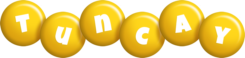 Tuncay candy-yellow logo