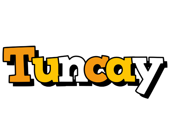 Tuncay cartoon logo