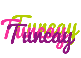 Tuncay flowers logo