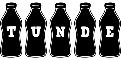 Tunde bottle logo