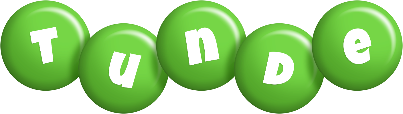 Tunde candy-green logo