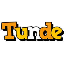 Tunde cartoon logo