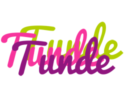 Tunde flowers logo