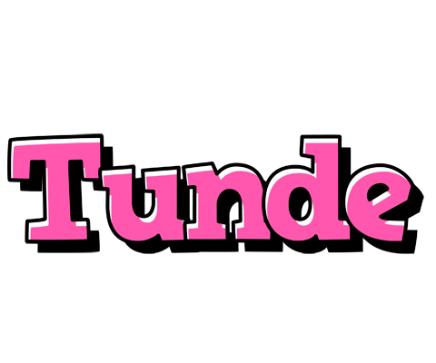 Tunde girlish logo