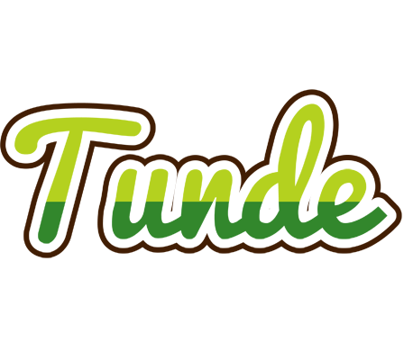 Tunde golfing logo