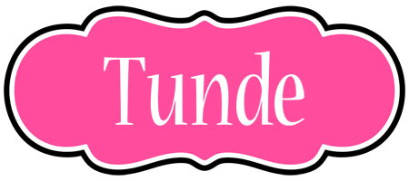 Tunde invitation logo