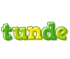 Tunde juice logo