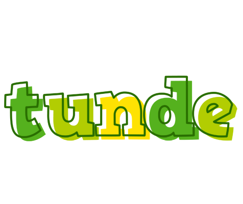 Tunde juice logo