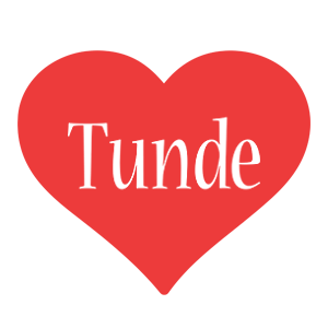 Tunde love logo