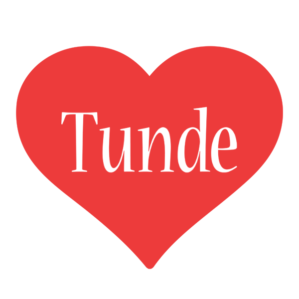 Tunde love logo