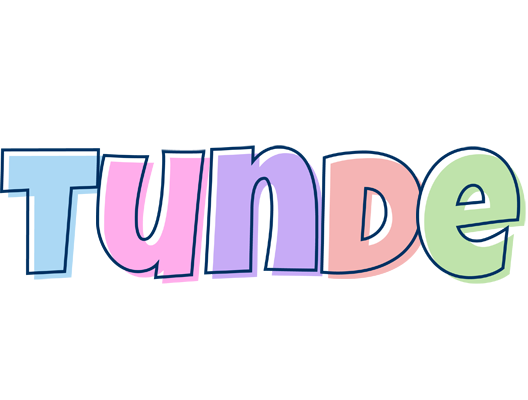Tunde pastel logo