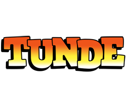 Tunde sunset logo