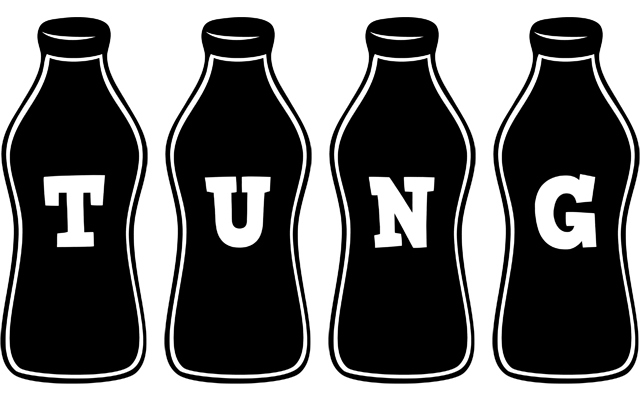 Tung bottle logo