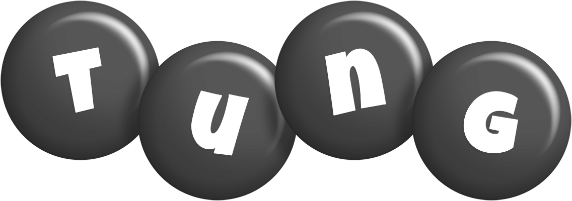 Tung candy-black logo