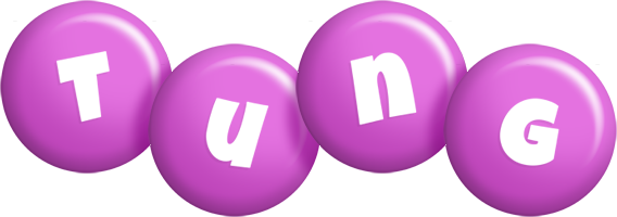 Tung candy-purple logo