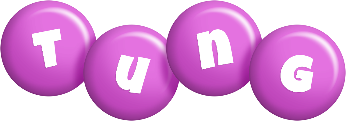 Tung candy-purple logo