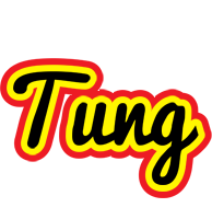 Tung flaming logo