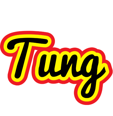 Tung flaming logo
