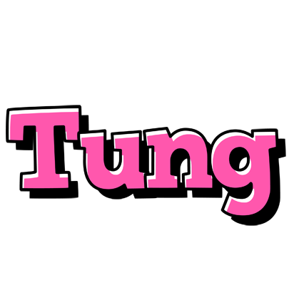 Tung girlish logo