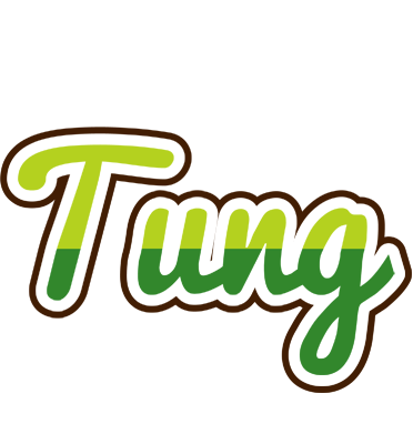 Tung golfing logo