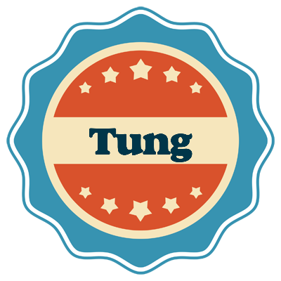 Tung labels logo