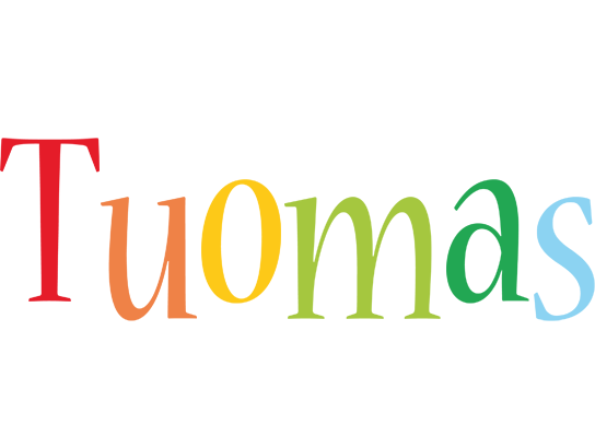 Tuomas birthday logo